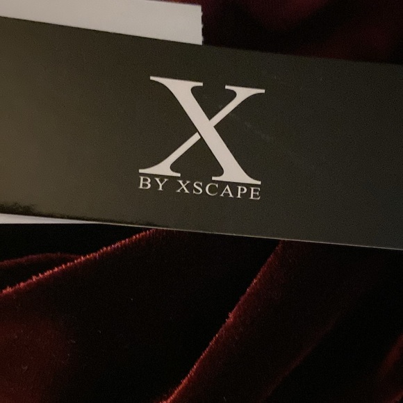 Velvet gown merlot color. NWT. Purchased for wedding but chose a different one. - Picture 6 of 6